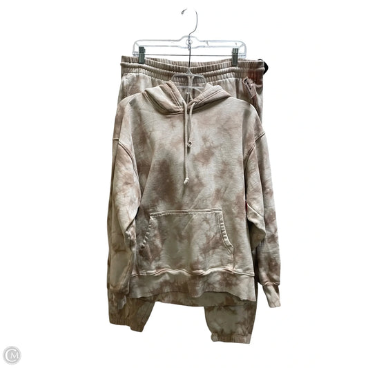 Pants Set 2pc By Tna In Tan, Size: 1x