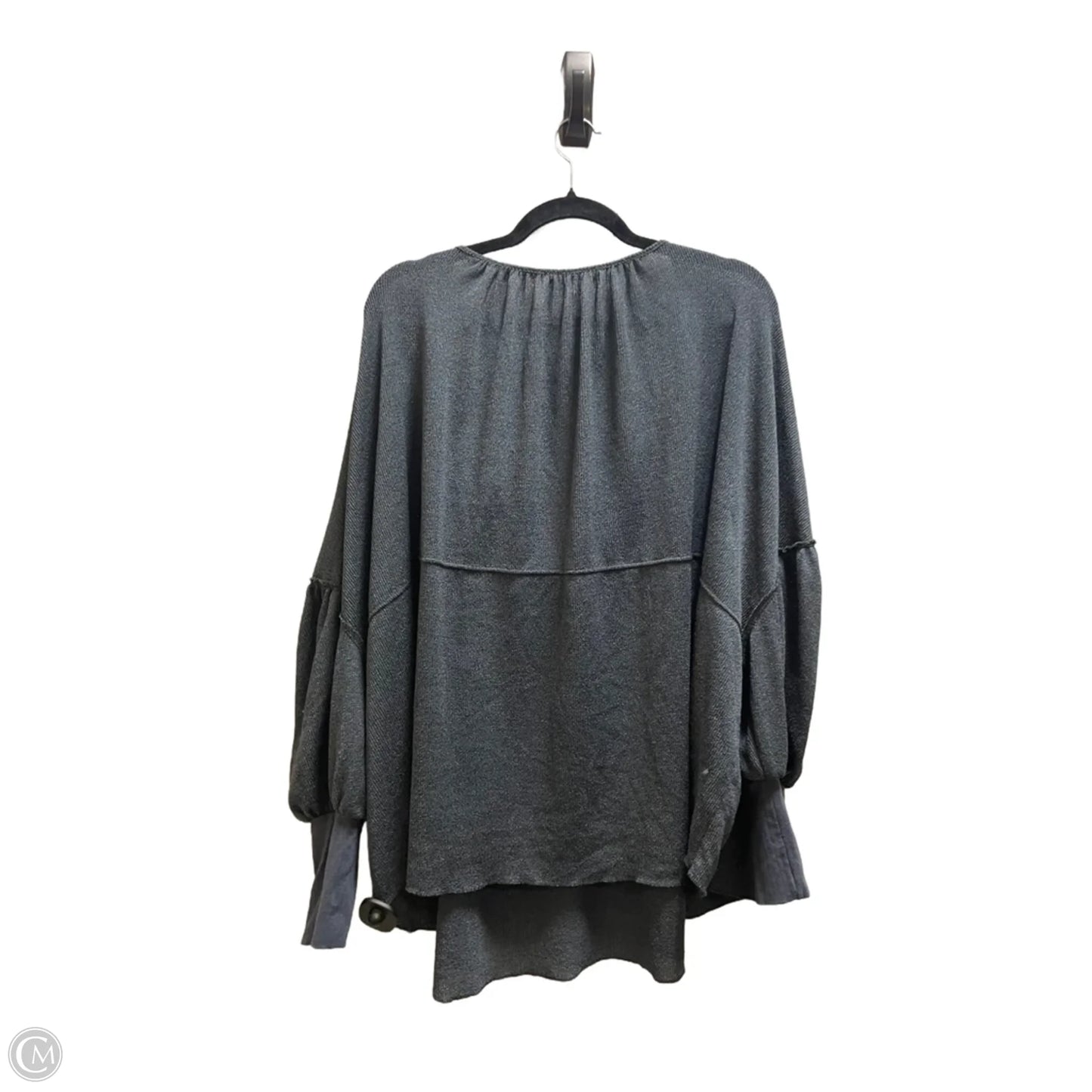 Top Long Sleeve By Free People In Grey, Size: L