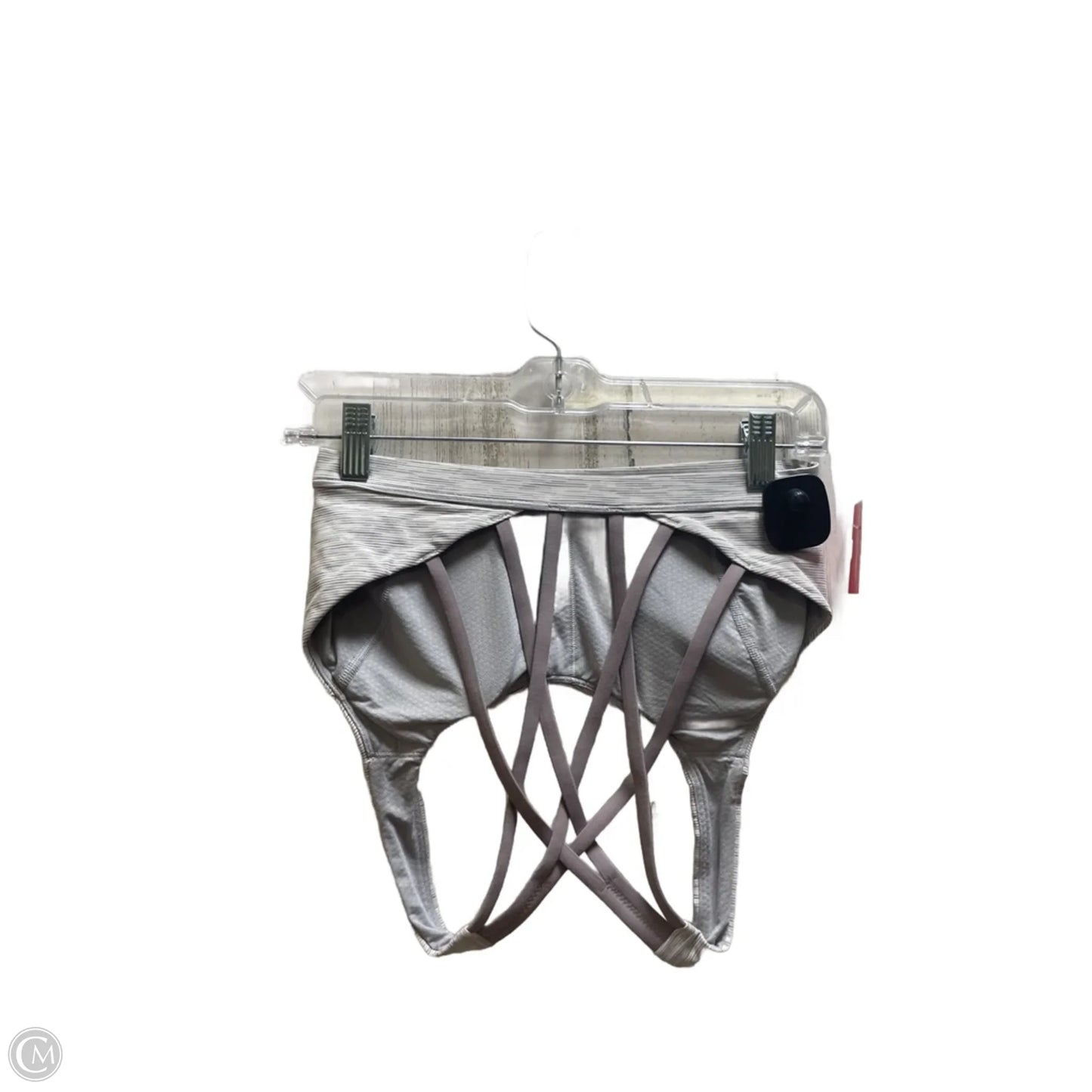 Athletic Bra By Lululemon In Grey, Size: 6