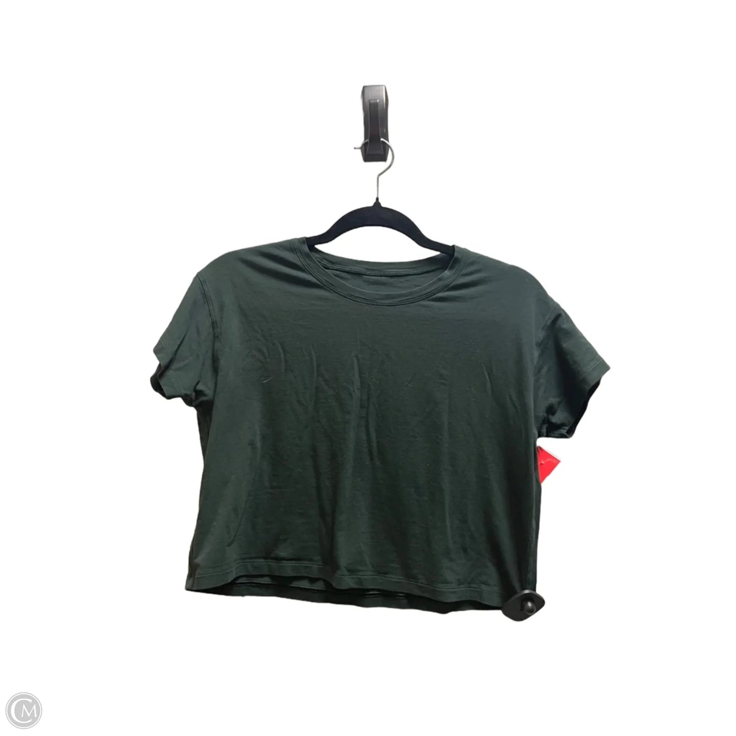 Top Short Sleeve By Lululemon In Green, Size: S