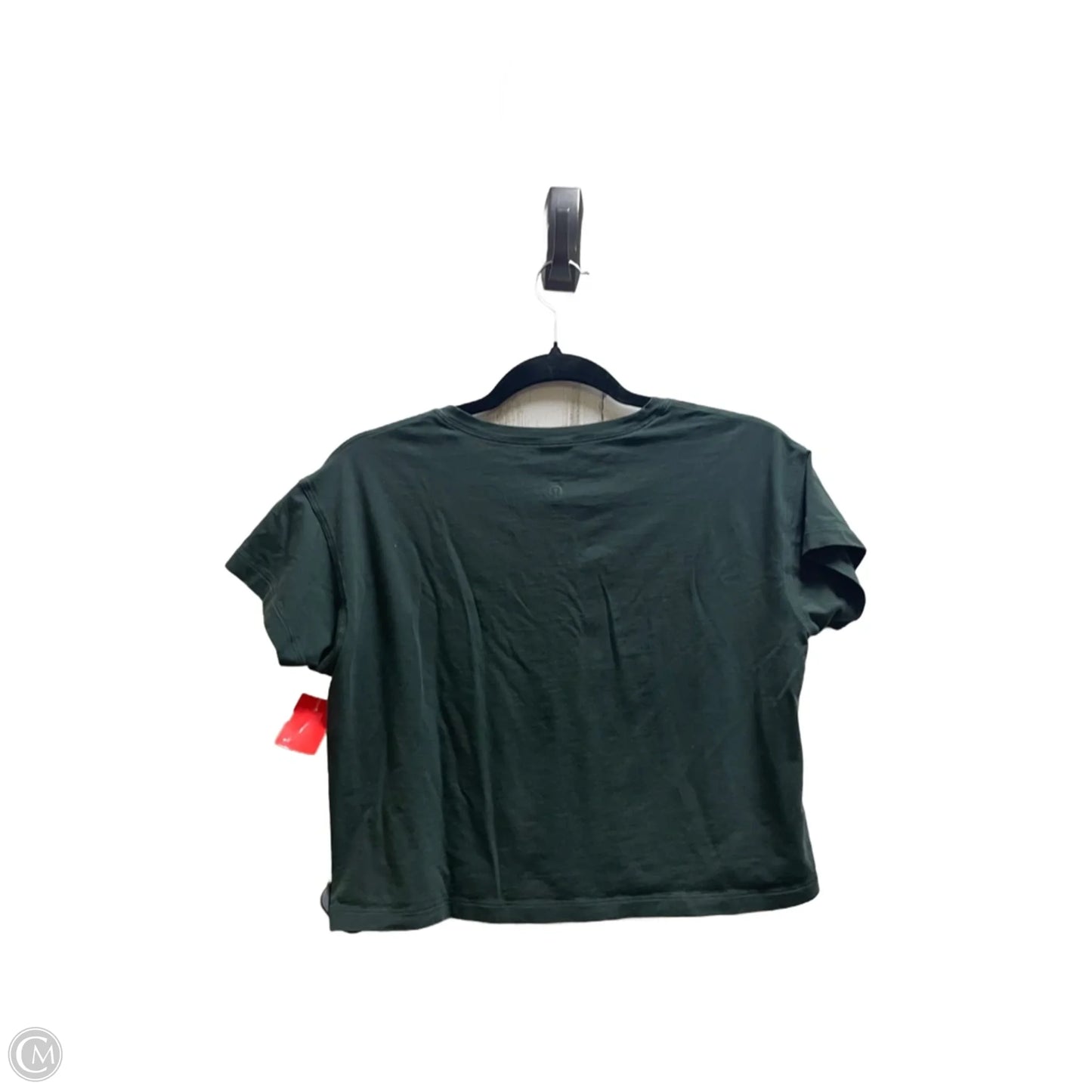 Top Short Sleeve By Lululemon In Green, Size: S
