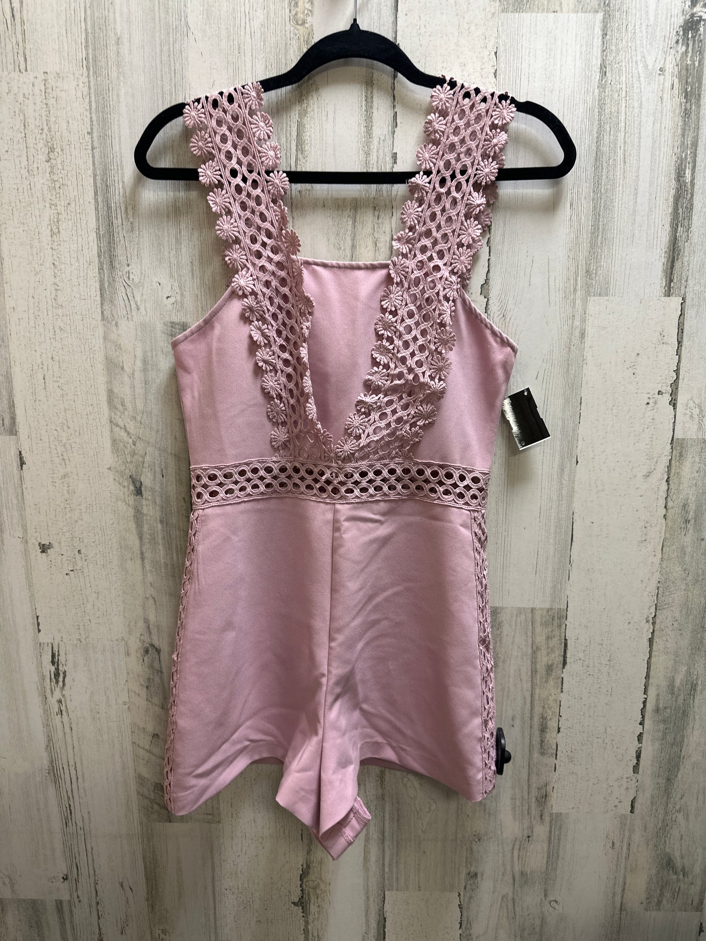 Pink Romper Clothes Mentor, Size S