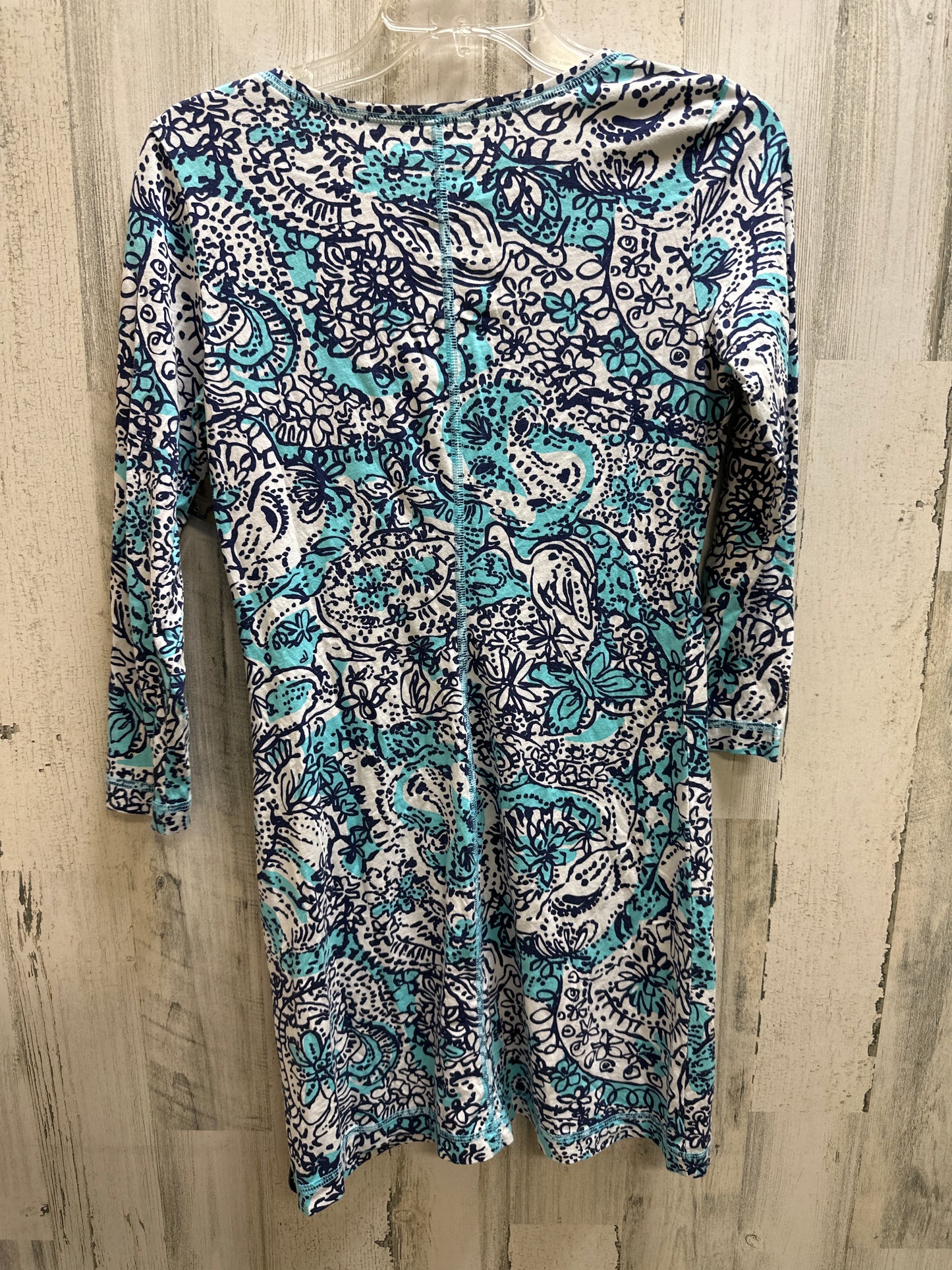 Blue Dress Casual Short Lilly Pulitzer, Size S