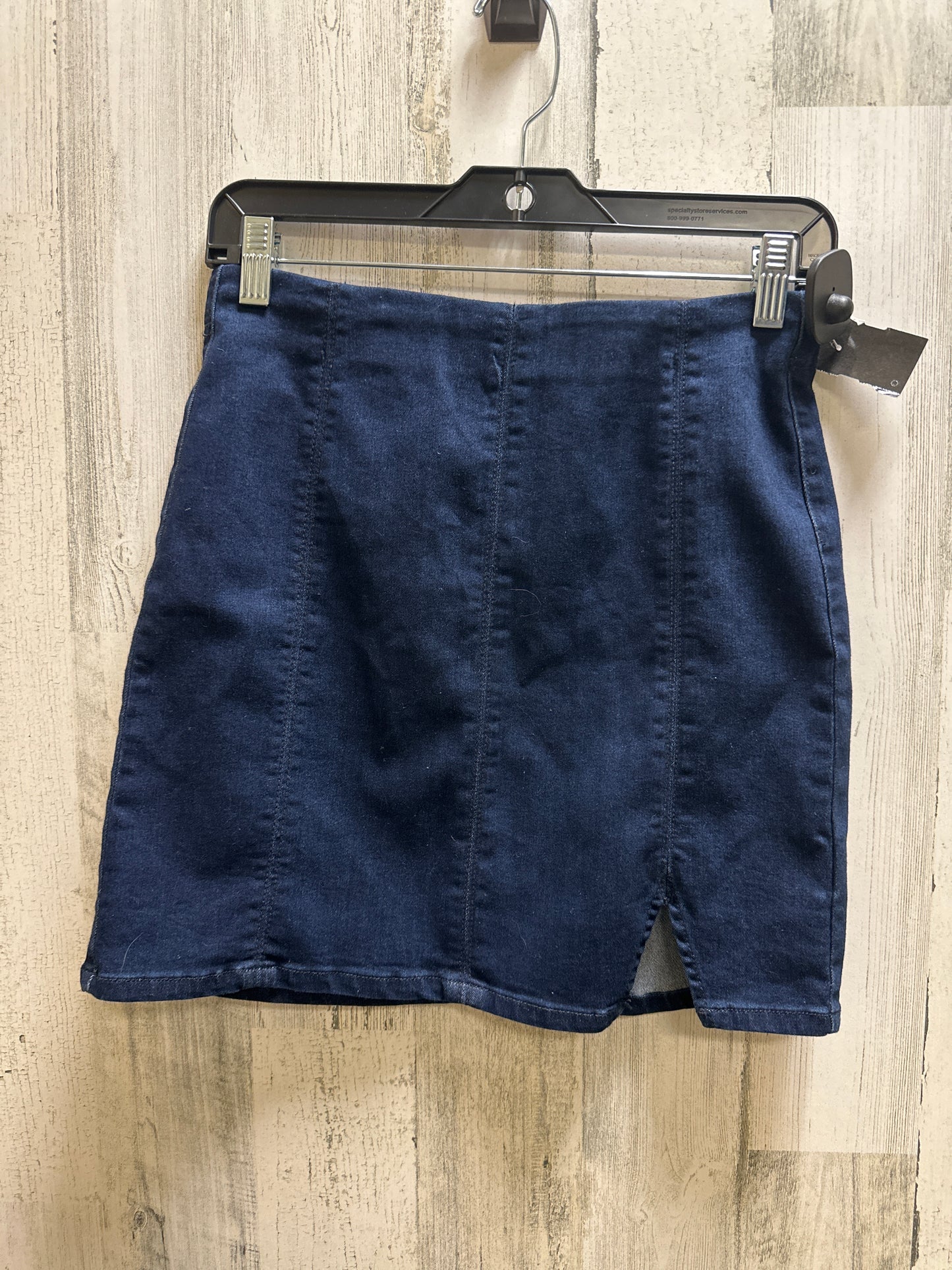 Blue Denim Skirt Mini & Short Free People, Size 2