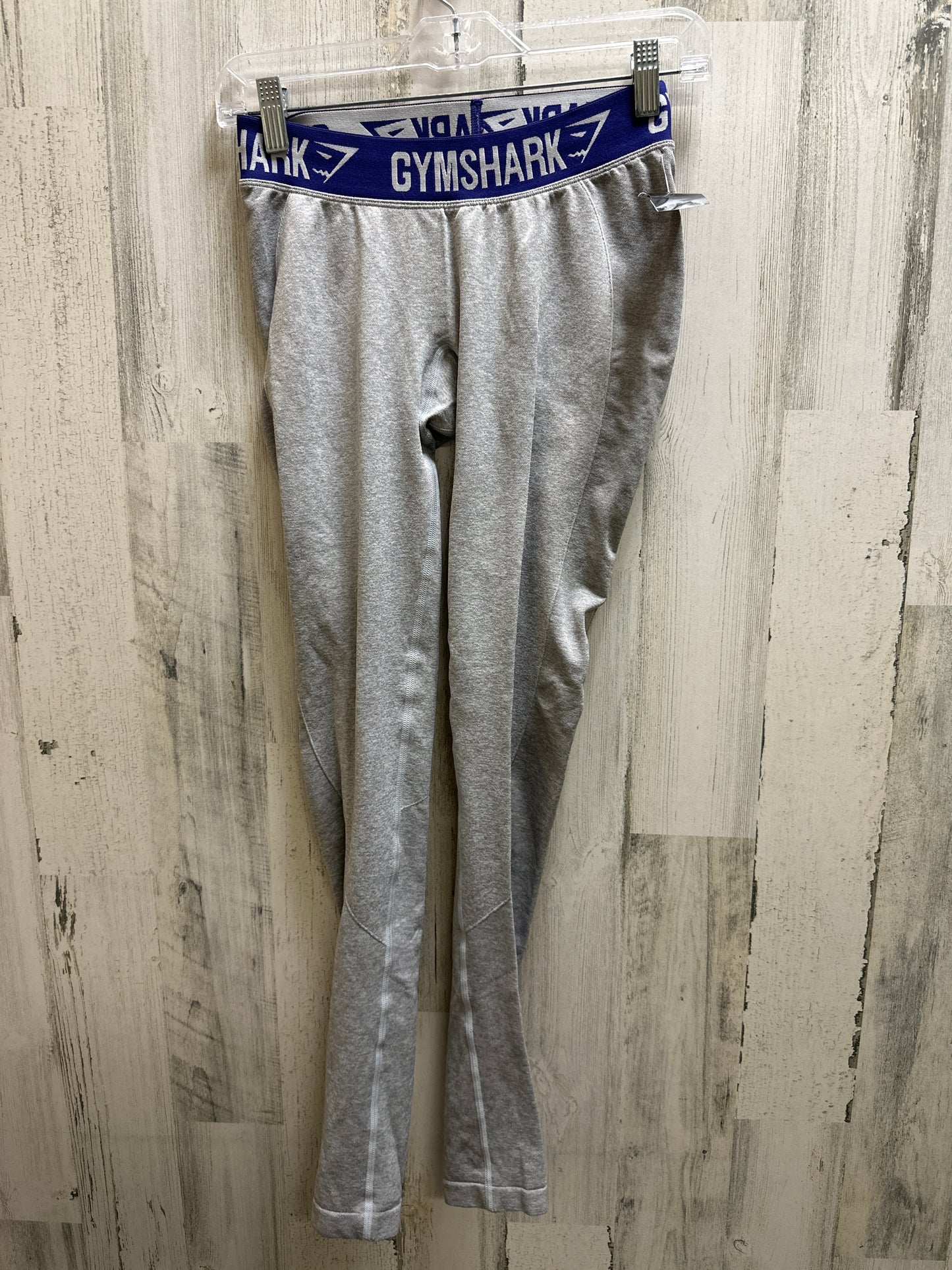 Grey Athletic Leggings Gym Shark, Size S