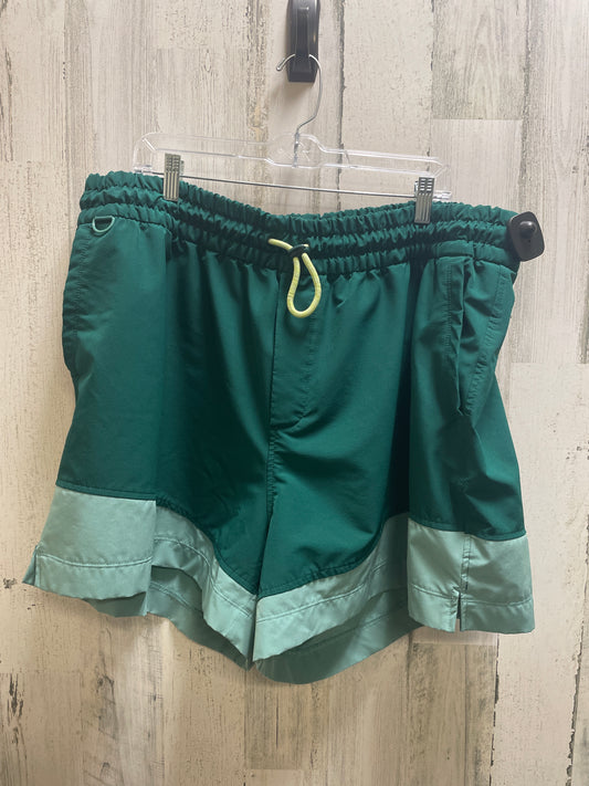 Athletic Shorts By Old Navy In Green, Size: 3x