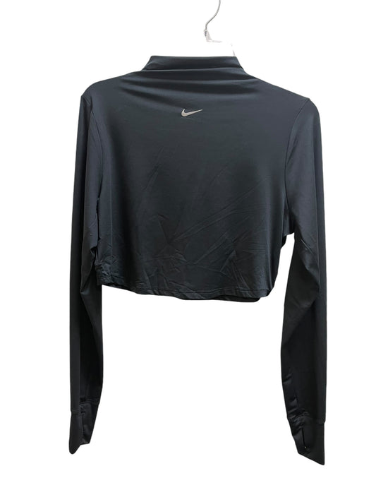 Athletic Top Long Sleeve Crewneck By Nike Apparel In Black, Size: Xl