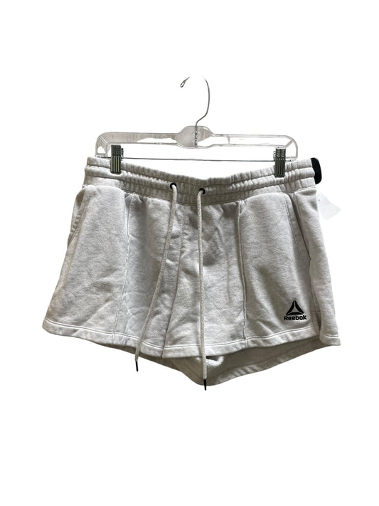 Athletic Shorts By Reebok In Grey, Size: L