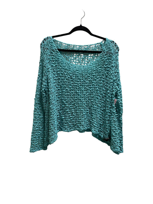 Top Long Sleeve By Clothes Mentor In Teal, Size: S