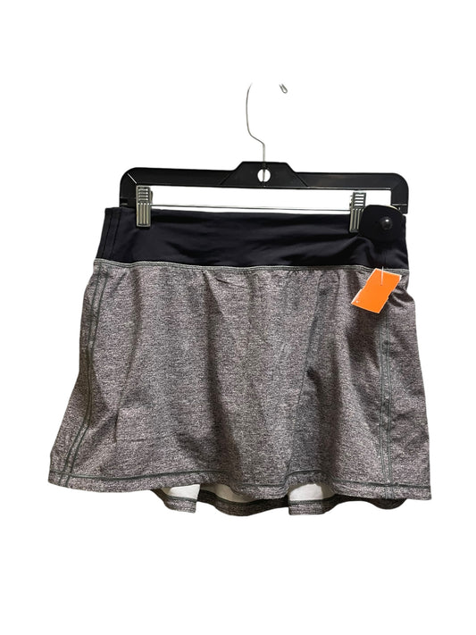 Athletic Skirt By Lululemon In Grey, Size: 6