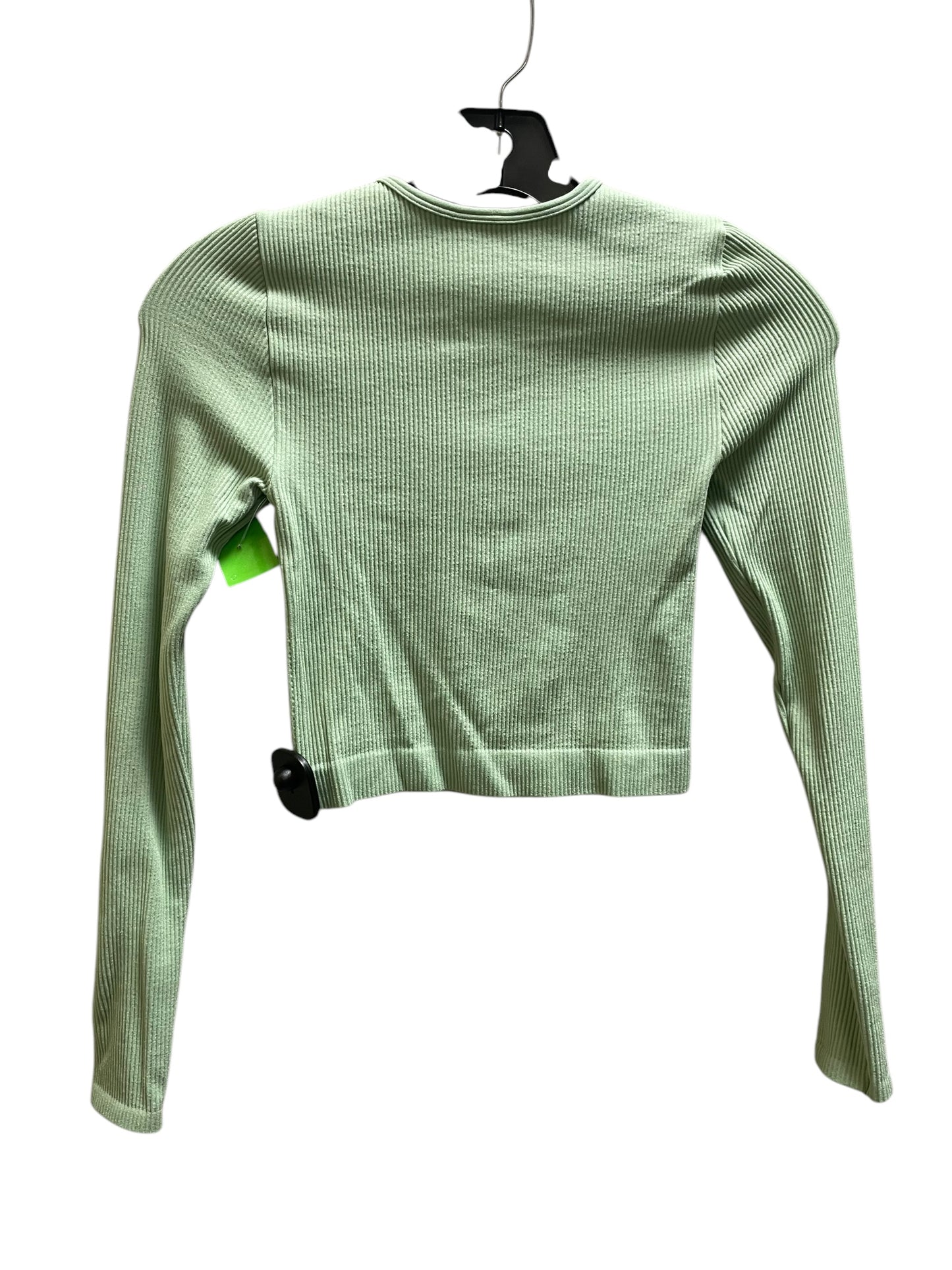 Top Long Sleeve By Urban Outfitters In Green, Size: S