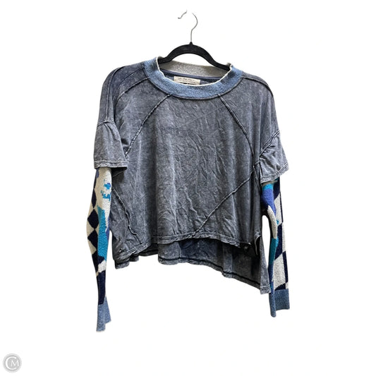 Top Long Sleeve By We The Free In Multi-colored, Size: S