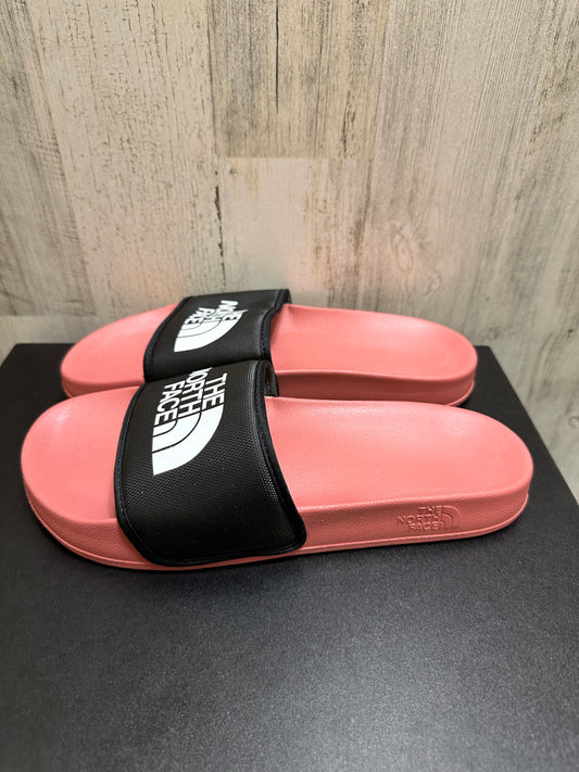 Pink Sandals Flats The North Face, Size 10