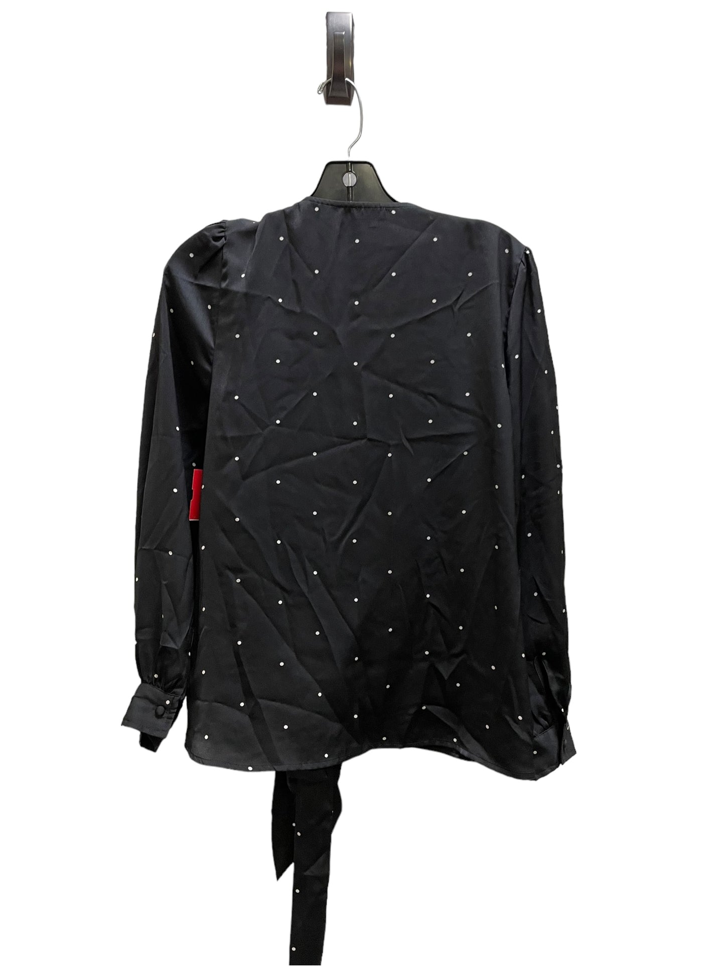 Top Long Sleeve By Clothes Mentor In Black, Size: M