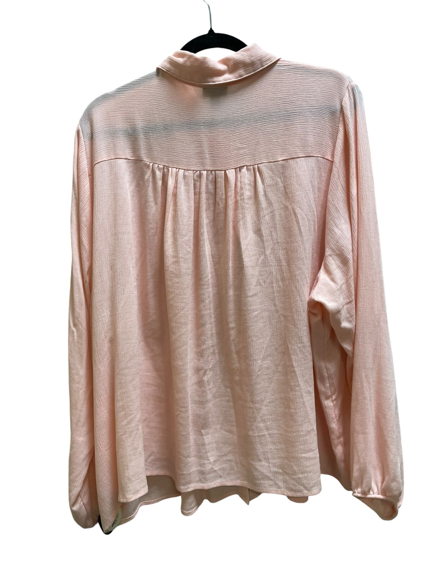 Top Long Sleeve By Torrid In Pink, Size: 3x