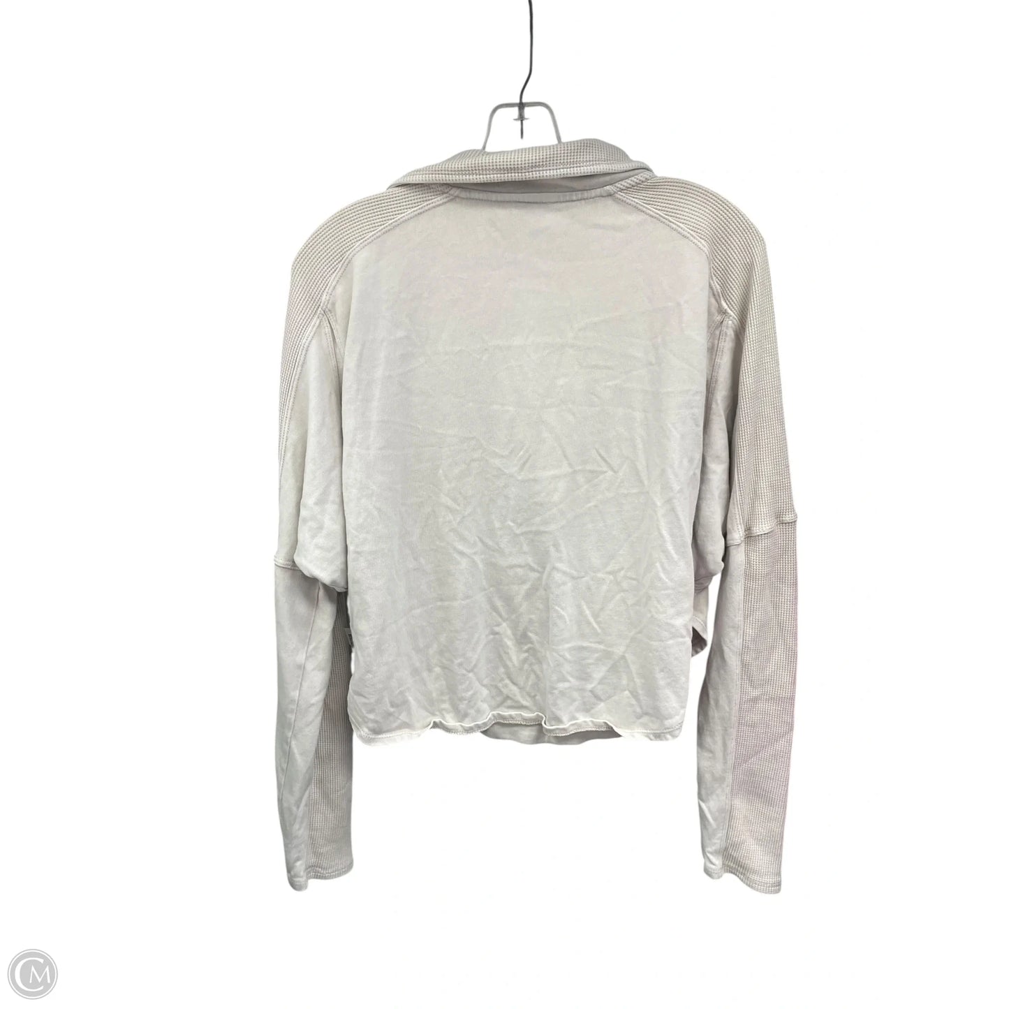 Top Long Sleeve By Daily Practice By Anthropologie In Cream, Size: L