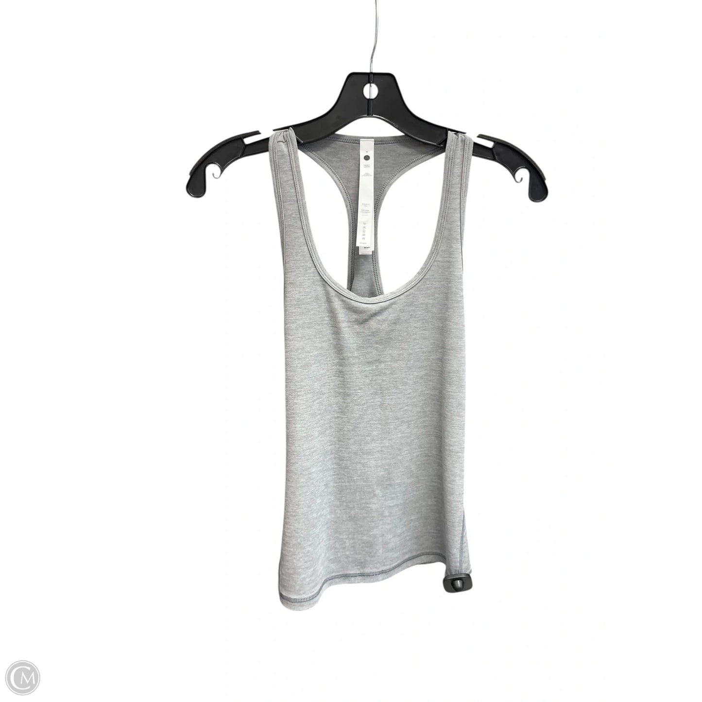 Athletic Tank Top By Clothes Mentor In Grey, Size: S