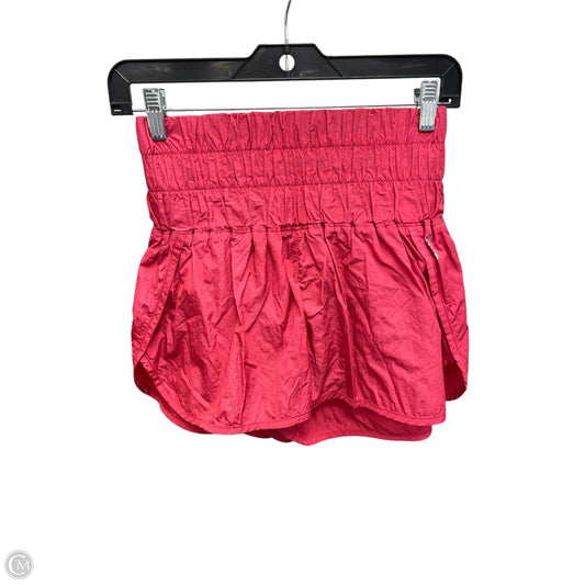 Athletic Shorts By Free People In Red, Size: S