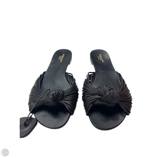 Sandals Designer By Michael Kors In Black, Size: 8