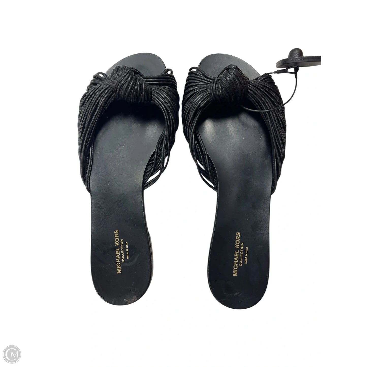 Sandals Designer By Michael Kors In Black, Size: 8