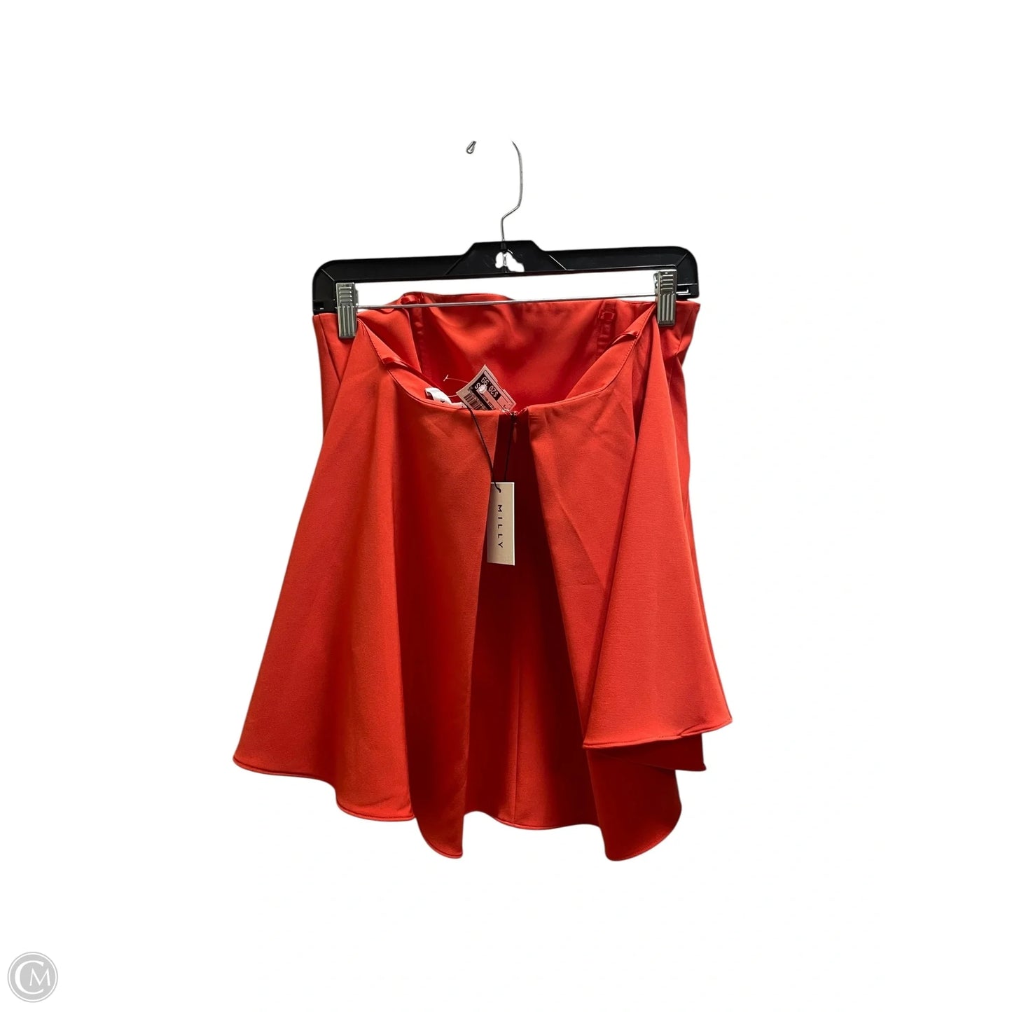 Top Sleeveless Designer By Milly In Orange, Size: S