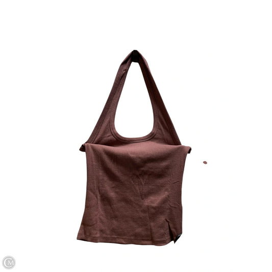 Top Sleeveless By Anthropologie In Brown, Size: Xs
