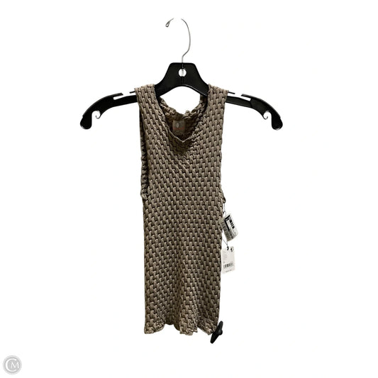 Top Sleeveless By Free People In Brown, Size: S