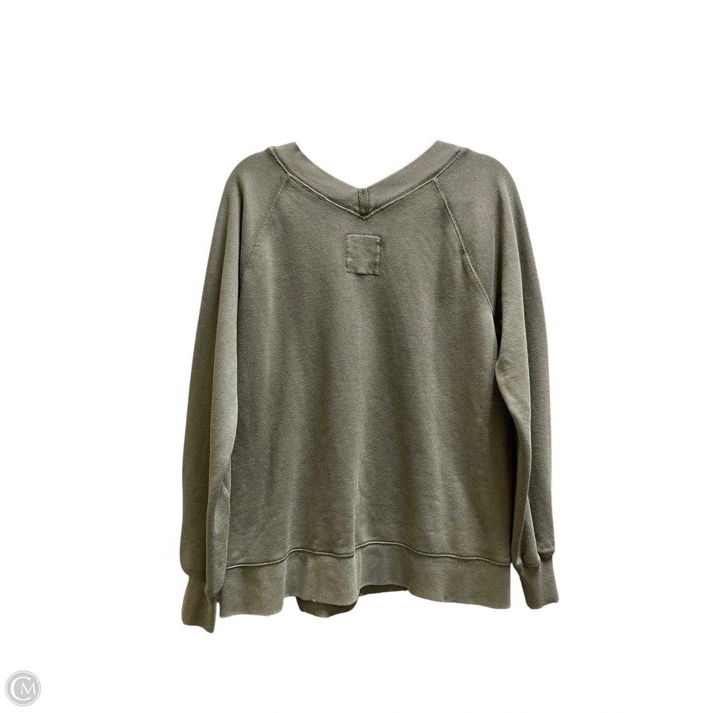 Sweatshirt Crewneck By Aerie In Green, Size: Xs