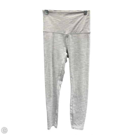 Athletic Leggings By Lululemon In Grey, Size: 4