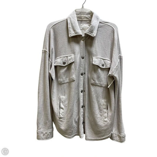 Top Long Sleeve By Altard State In Cream, Size: M