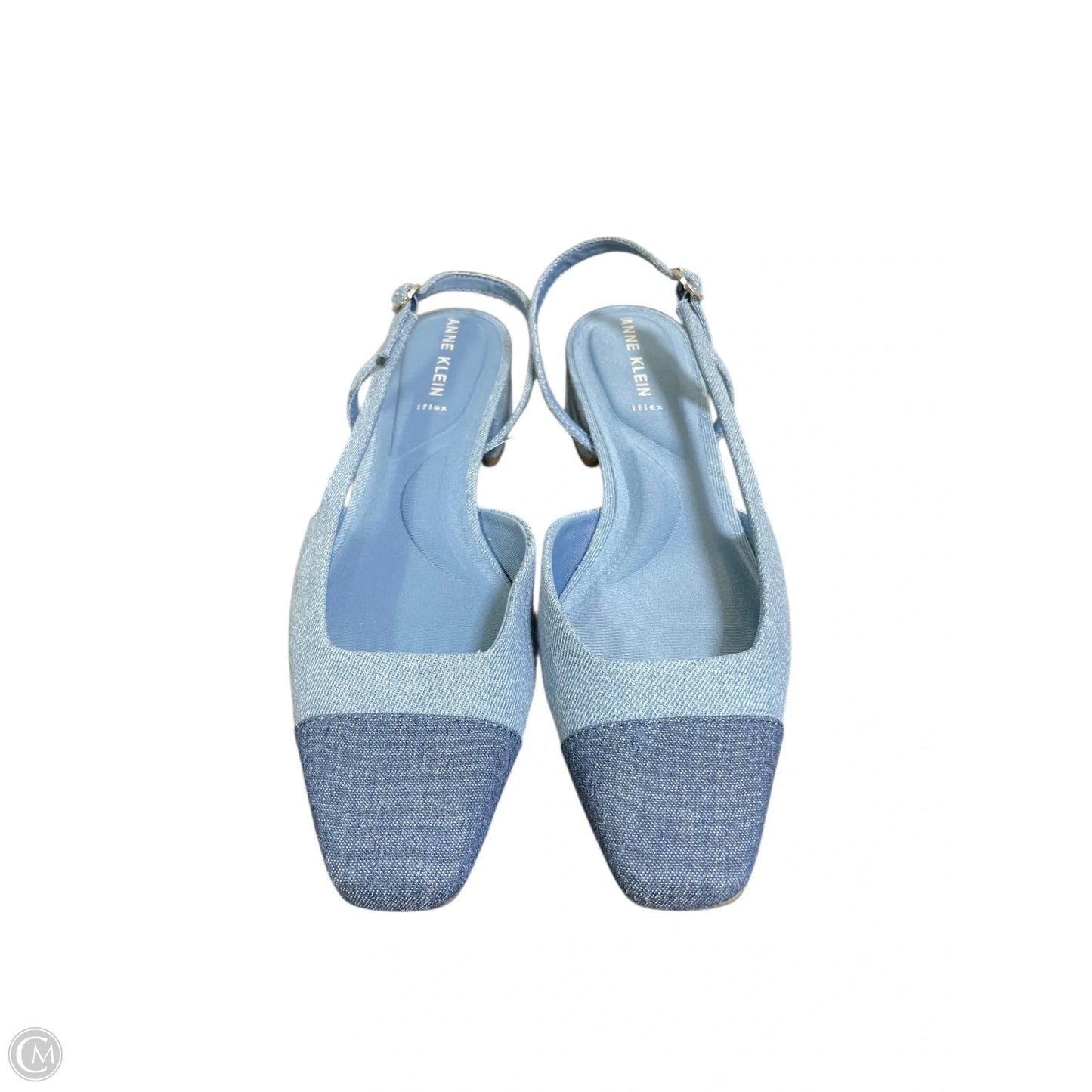 Shoes Flats By Anne Klein In Blue Denim, Size: 8