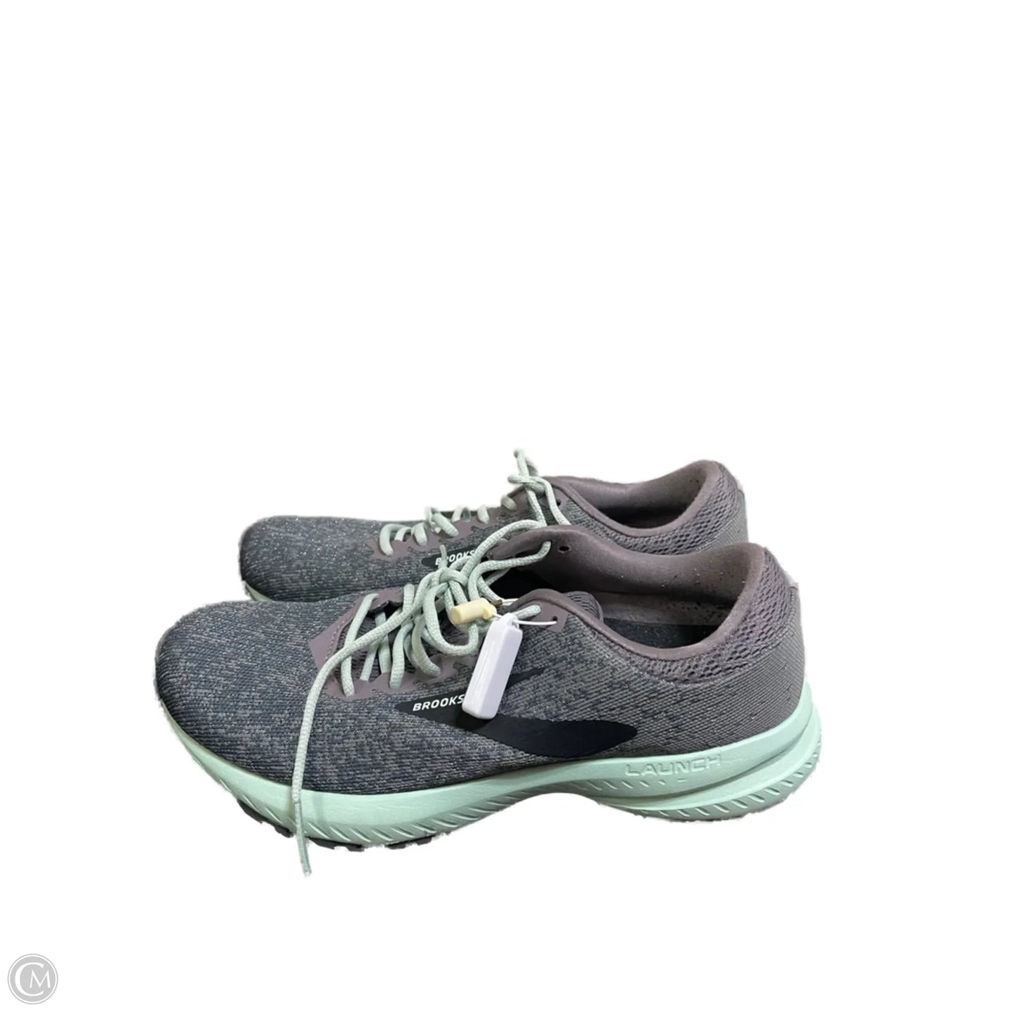 Shoes Athletic By Brooks In Green, Size: 9