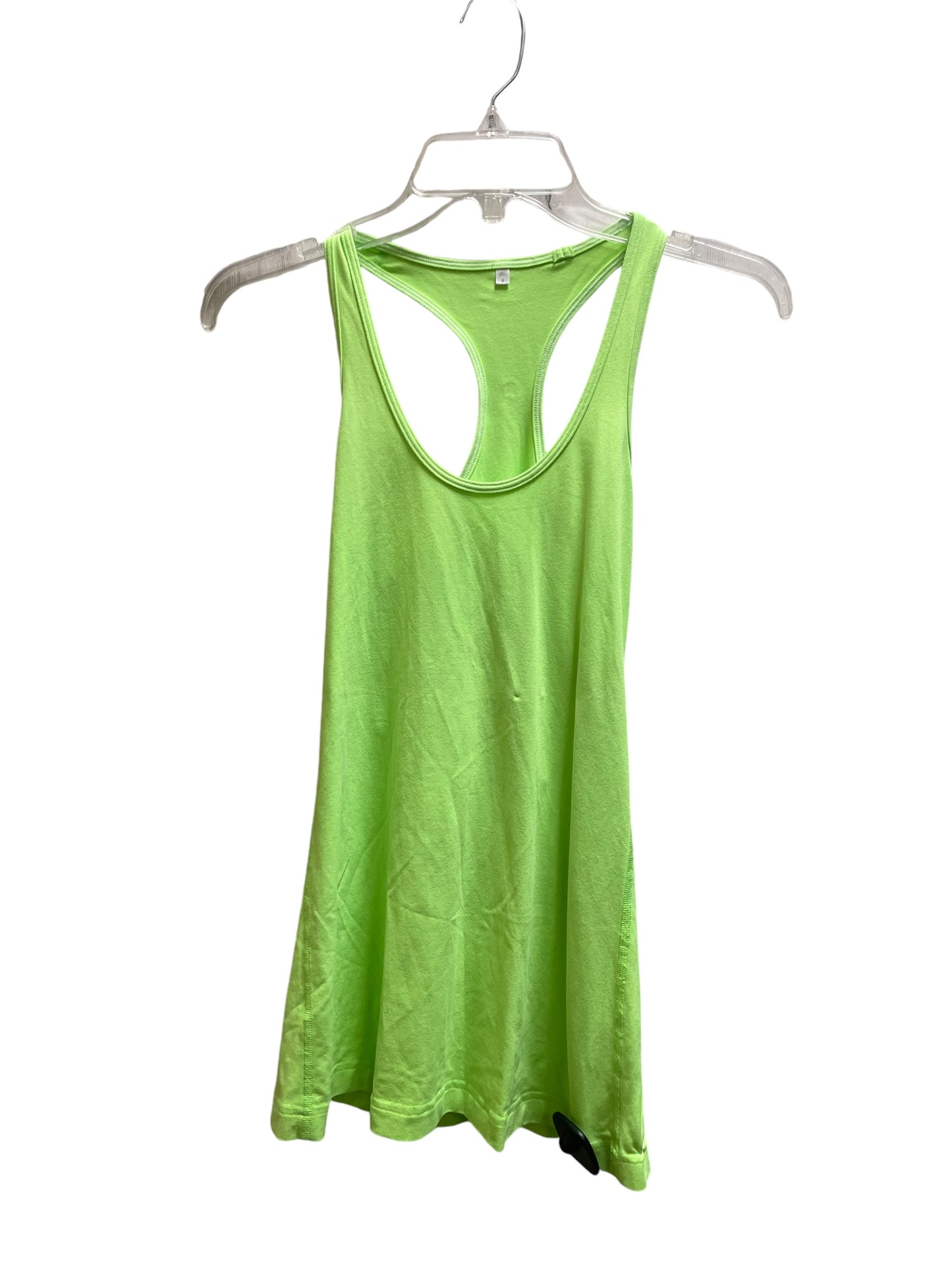 Athletic Tank Top By Lululemon In Green, Size: 6