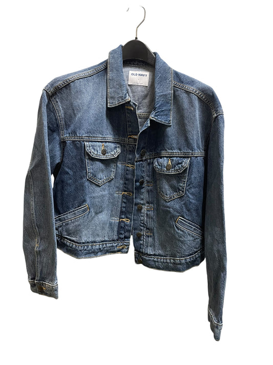 Jacket Denim By Old Navy In Blue Denim, Size: L