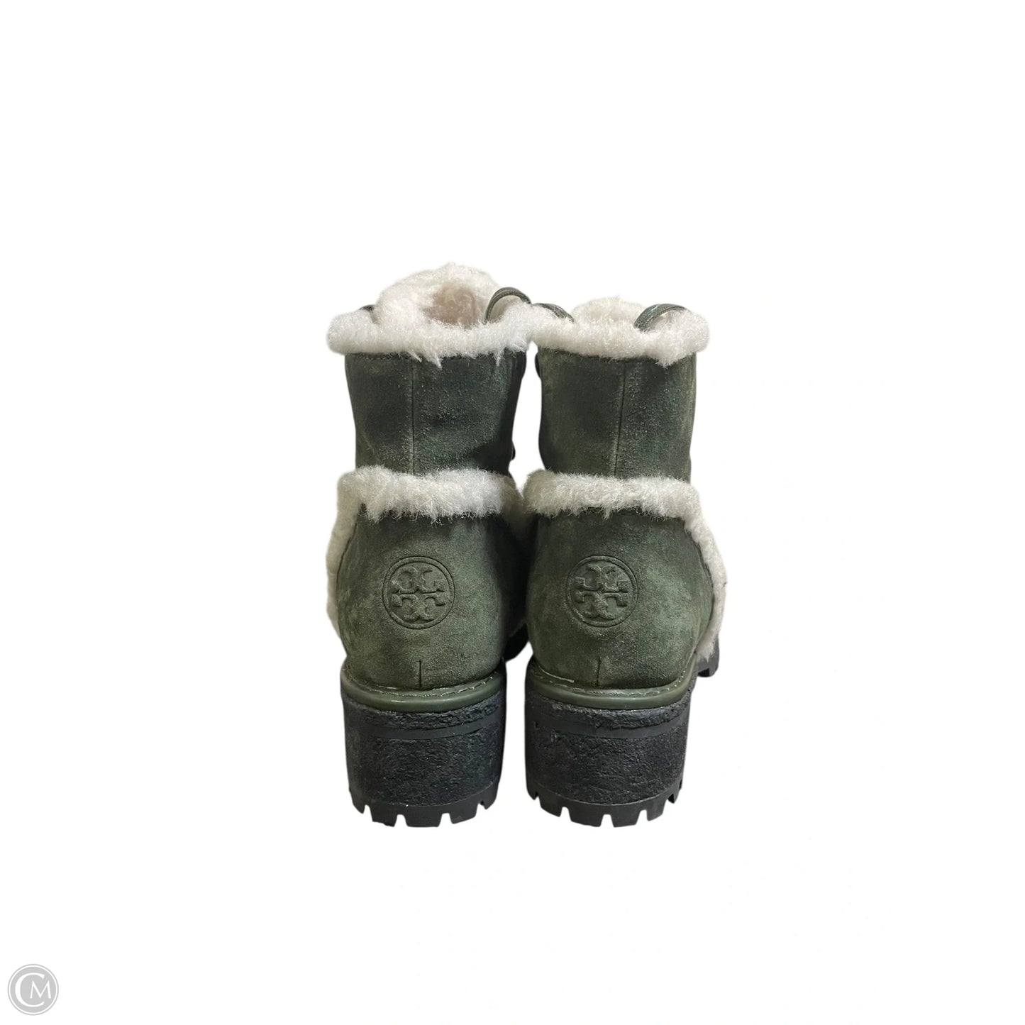 Boots Designer By Tory Burch In Green, Size: 8