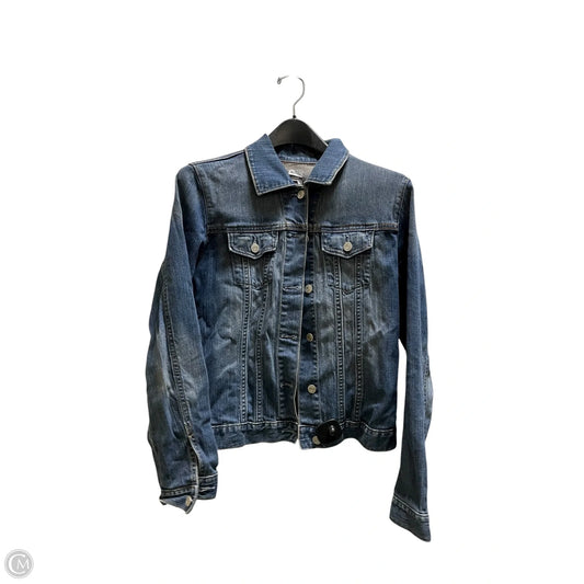 Jacket Denim By Gap In Blue Denim, Size: M