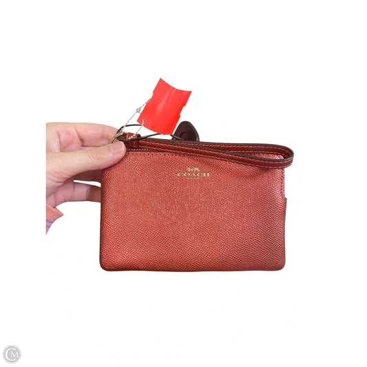 Wristlet Designer By Coach, Size: Small