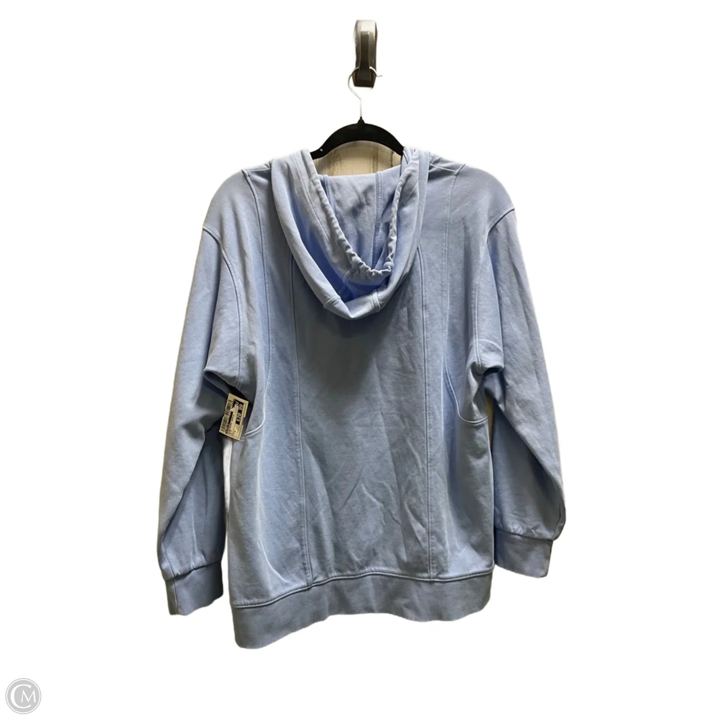 Sweatshirt Hoodie By Athleta In Blue, Size: S