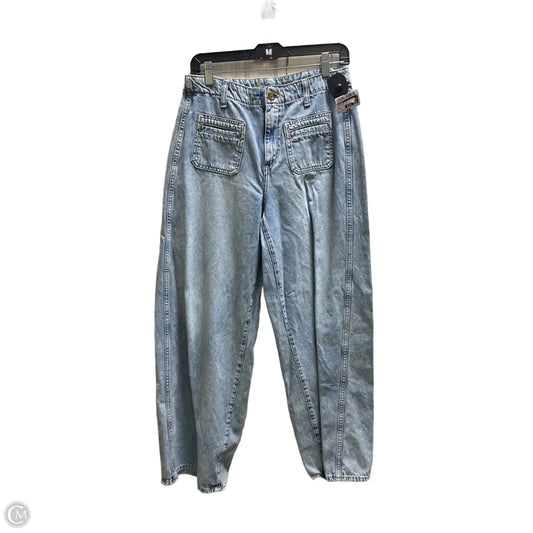 Jeans Wide Leg By Old Navy In Blue Denim, Size: 8
