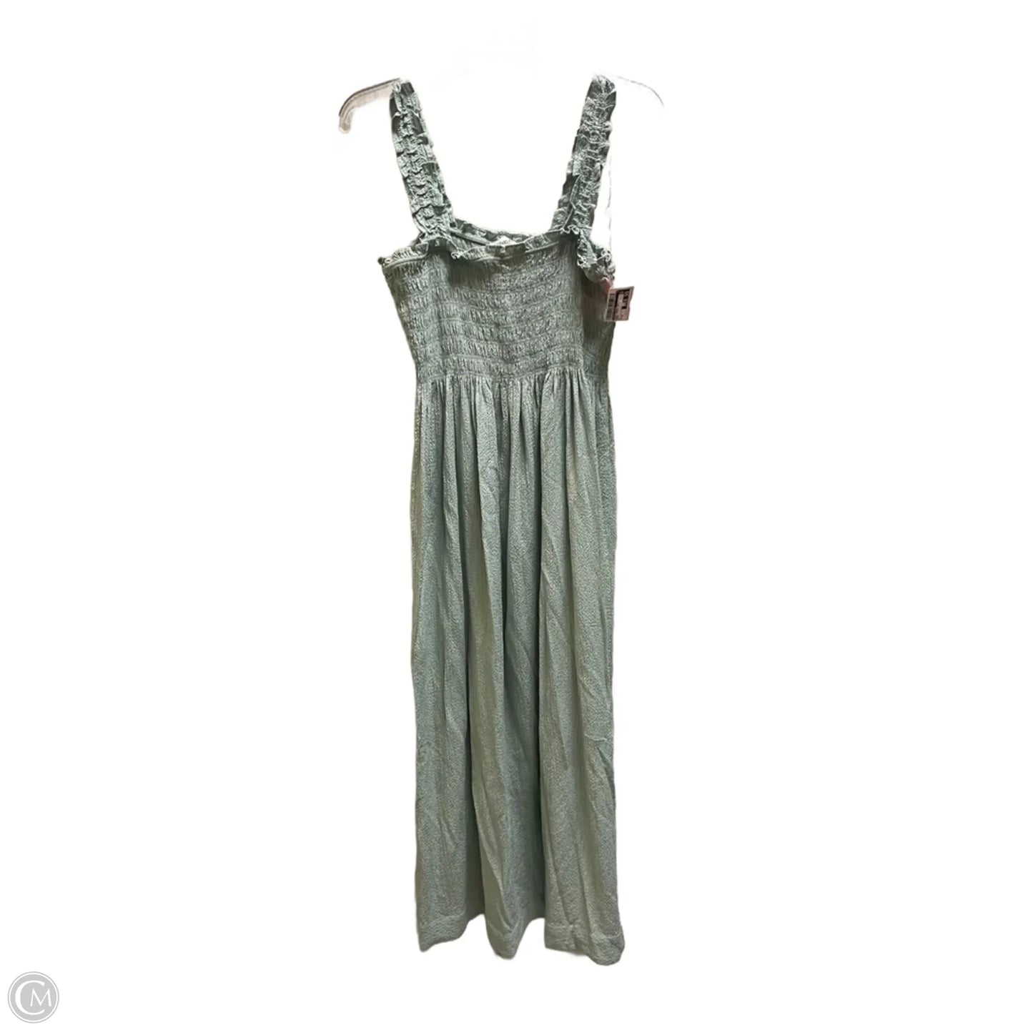 Dress Casual Maxi By Calvin Klein In Green, Size: M