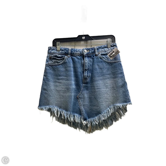 Skirt Mini & Short By We The Free In Blue Denim, Size: 6
