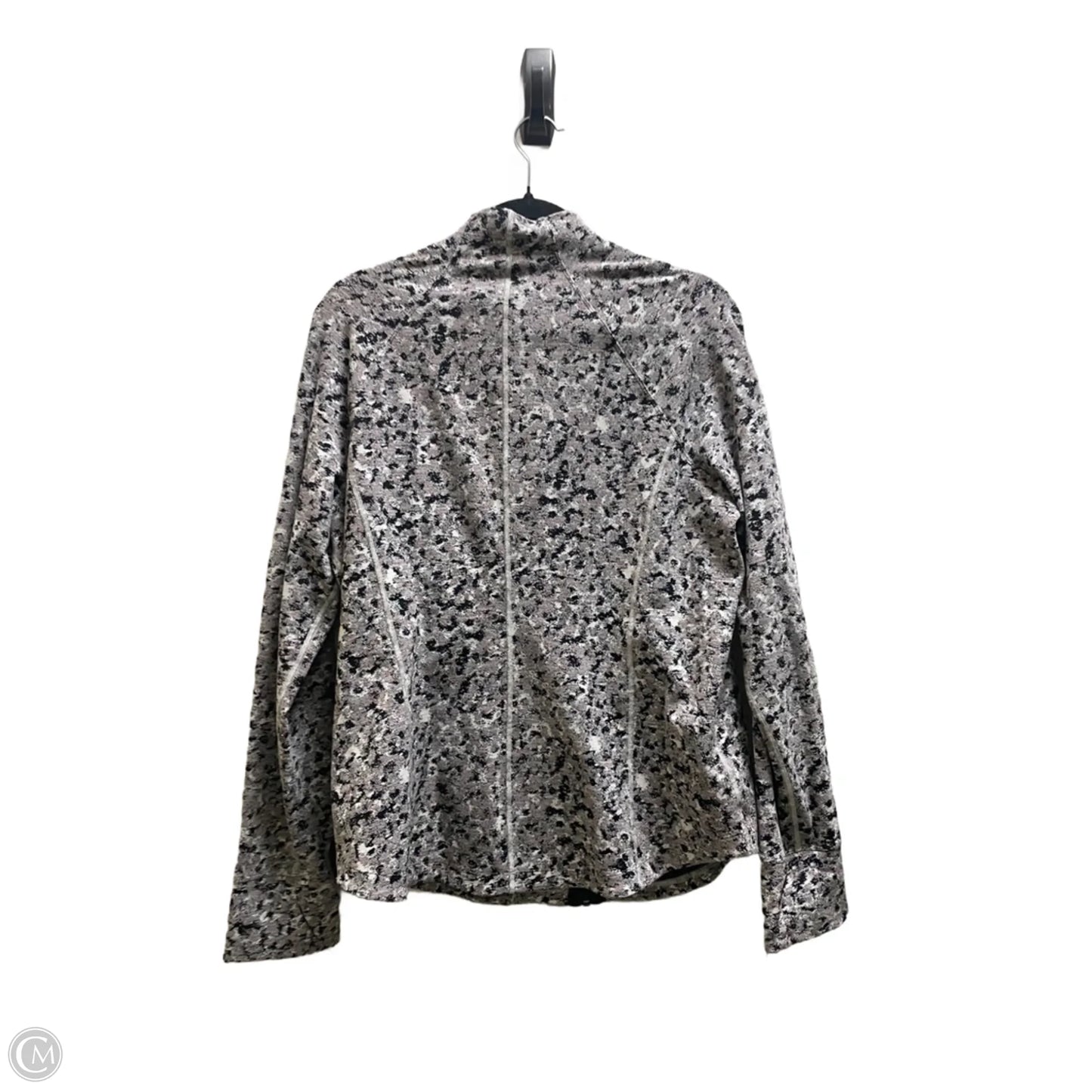 Athletic Jacket By Athleta In Grey, Size: 1x