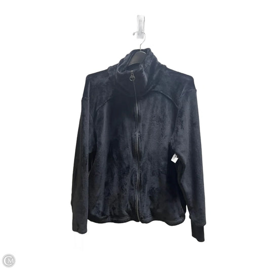 Jacket Fleece By Athleta In Black, Size: M