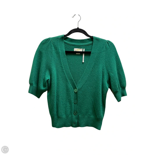 Sweater Short Sleeve By Maeve In Green, Size: S