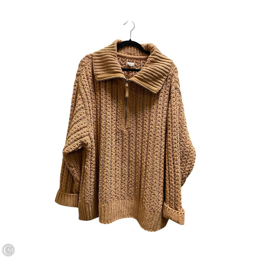 Sweatshirt Collar By Aerie In Yellow, Size: Xxl