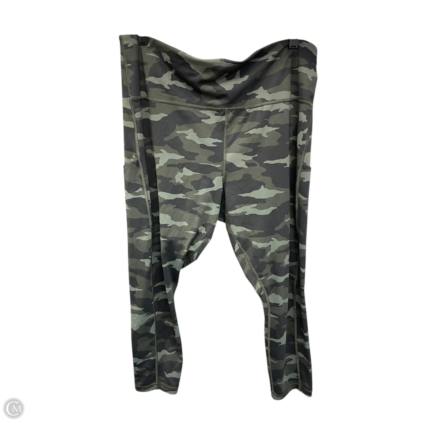 Athletic Leggings By Athleta In Camouflage Print, Size: 2x