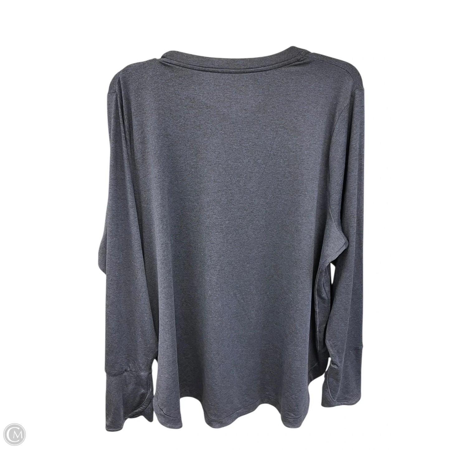 Top Long Sleeve By Athleta In Blue, Size: 2x