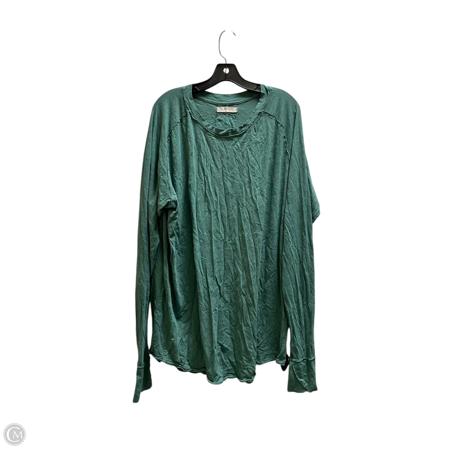 Top Long Sleeve By We The Free In Green, Size: L