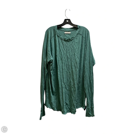 Top Long Sleeve By We The Free In Green, Size: L