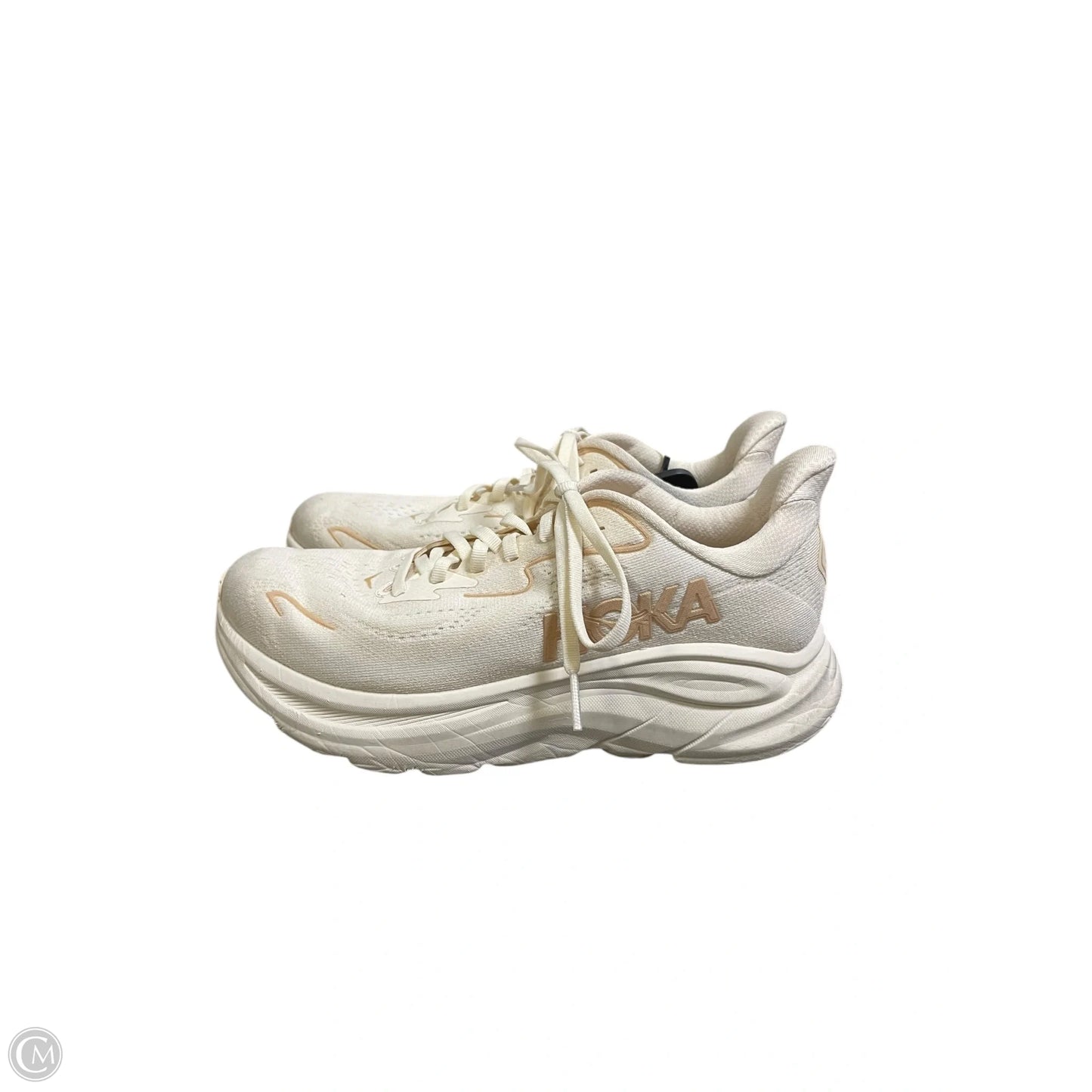 Shoes Athletic By Hoka In Cream, Size: 8